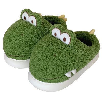 Pantuflas Cálidas de Algodón para Posparto - Diseño Dinosaurio Adorable - Image 5