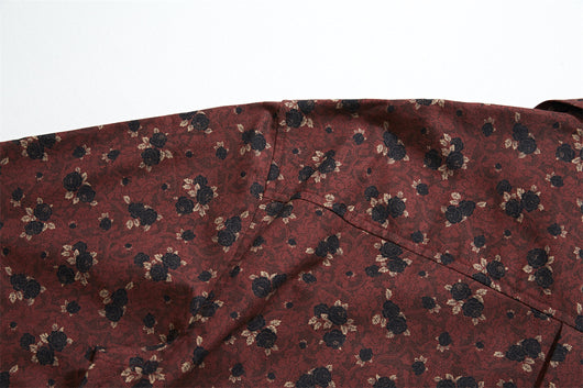 Camisa Retro Estampada para Hombre - Manga Corta Verano - Image 6