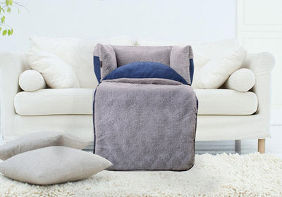 Cama Nido Reversible para Mascotas con Manta Removible - Image 7