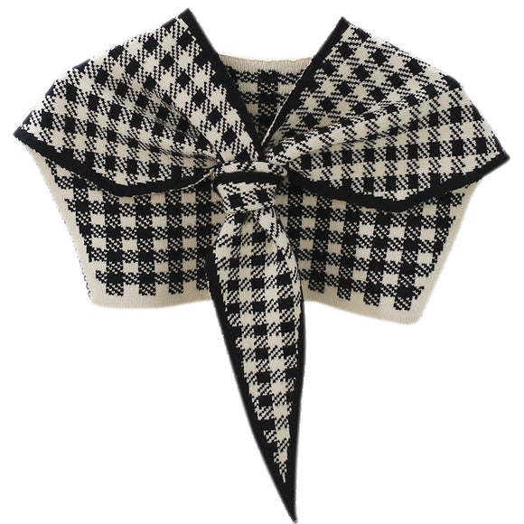 Bufanda Reversible Tejida para Mujer - Doble Cara Otoño e Invierno