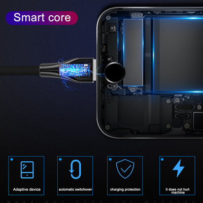 Cable de Datos Trenzado de Aleación de Aluminio para Móvil - Image 25