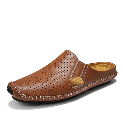 Sandalias Huecas Transpirables para Hombre - Comodidad Moderna - Image 8