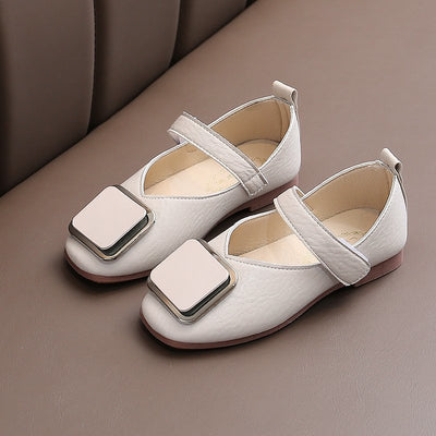 Zapatos de Cuero Suave Retro para Niñas - Diseño Versátil - Image 7