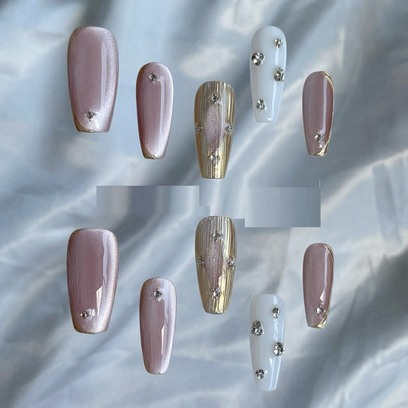 Uñas Postizas Personalizadas Diseño Premium