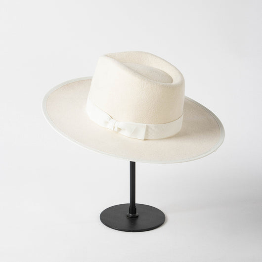 Sombrero Elegante con Moño para Mujer