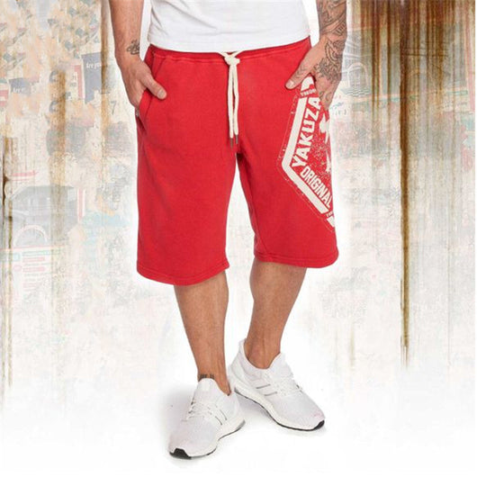 Pantalones de Playa Fitness Sueltos Hasta la Rodilla para Hombre - Image 8