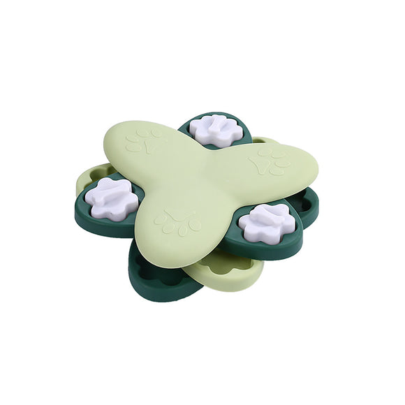 Comedouro Interativo Quebra-Cabeça para Cães - Brinquedo Educativo Comedouro Lento com Base Antiderrapante