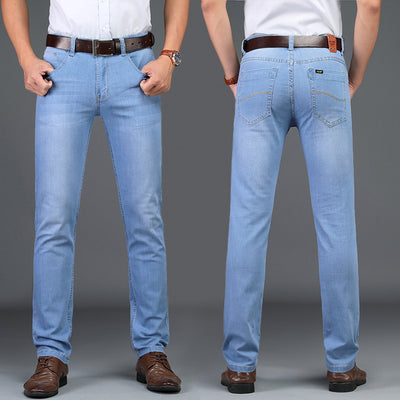 Pantalones Slim Fit Coreanos Juveniles en Tonos Claros - Image 4