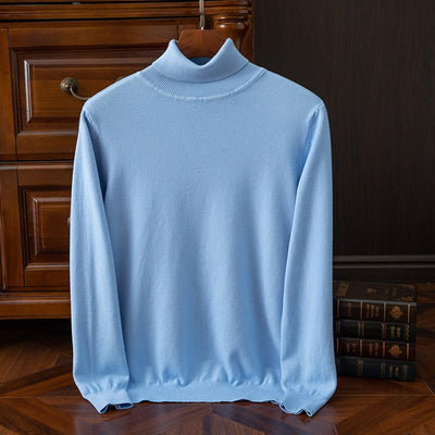 Suéter Cuello Alto para Hombre Otoño Invierno - Abrigo Interior Versátil - Image 16