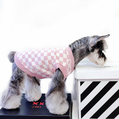 Suéter Chaleco Cuadros para Mascotas - Diseño Adorable y Cómodo - Image 4