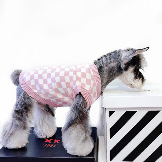 Suéter Chaleco Cuadros para Mascotas - Diseño Adorable y Cómodo - Image 4