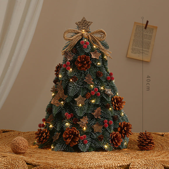 Árbol de Navidad Luminoso con Encriptación de Seguridad