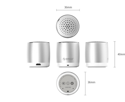 Parlante Bluetooth Portátil Metálico con Bajos Potentes - Image 7