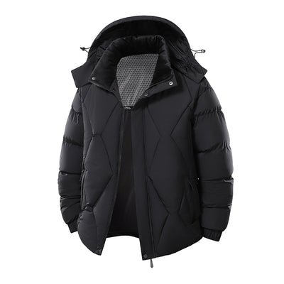 Chaqueta de Invierno para Hombre con Acolchado de Algodón - Calidez y Estilo - Image 5