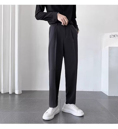 Pantalones de Vestir Casual Rectos para Hombre - Versátiles y Elegantes - Image 15