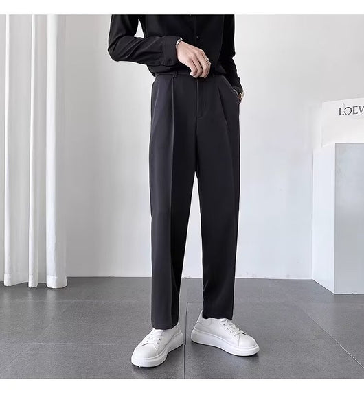 Pantalones de Vestir Casual Rectos para Hombre - Versátiles y Elegantes - Image 15