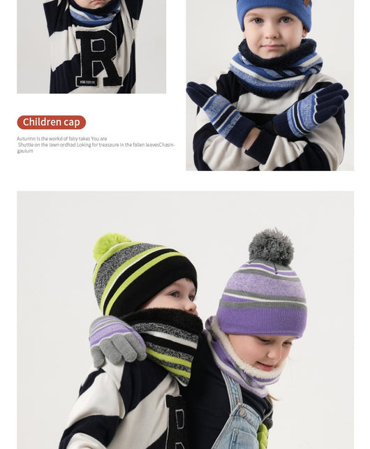 Conjunto Invernal Completo: Gorro, Bufanda y Guantes Acolchados - Image 19
