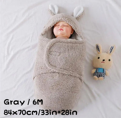 Saco de Dormir para Bebé Recién Nacido en Fleece Suave - Envoltorio Térmico Unisex con Soporte para la Cabeza - Image 35