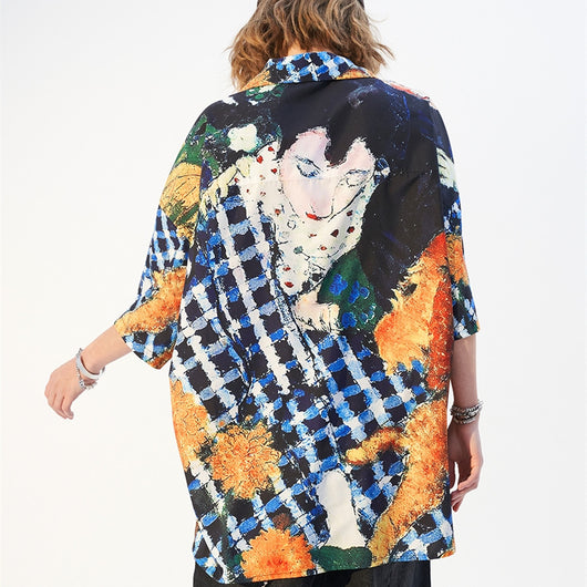 Blusa Casual Suelta de Manga Corta para Mujer - Image 7