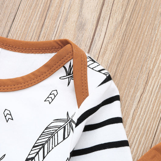 Conjunto de 3 Piezas de Ropa Infantil en Algodón Suave - Image 12