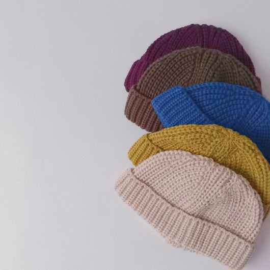 Gorro Infantil de Punto en Cuero Melón con Capucha - Image 12