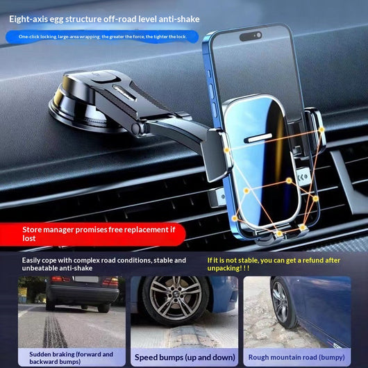 Soporte Magnético para Auto con Ventosa y Diseño Cascada Rotativo - Image 8