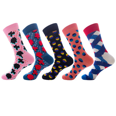 Calcetines Jacquard de Moda Unisex con Diseño Animal - Image 36