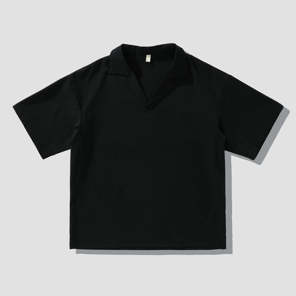 Men's White Short-Sleeve T-Shirt - Casual Style