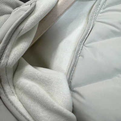 Chaqueta Acolchada con Capucha Patchwork Minimalista Ultraligera para Hombre - Image 3