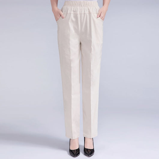 Pantalones Ligeros para Mujeres Maduras - Comodidad Fresca para Verano - Image 2