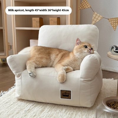 Cama Sofá para Mascotas con Diseño Acogedor - Lavable y Transpirable - Image 3