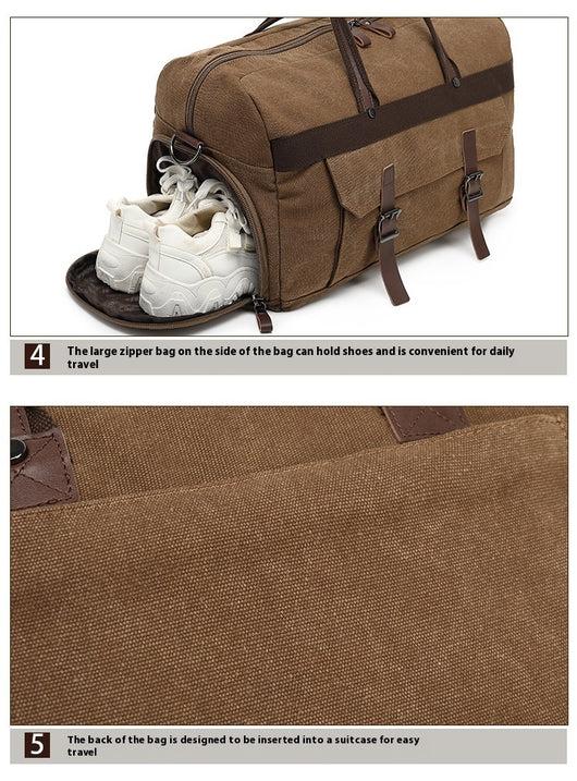Bolsa Crossbody de Gran Capacidad para Viajes - Portátil para Hombre - Image 14