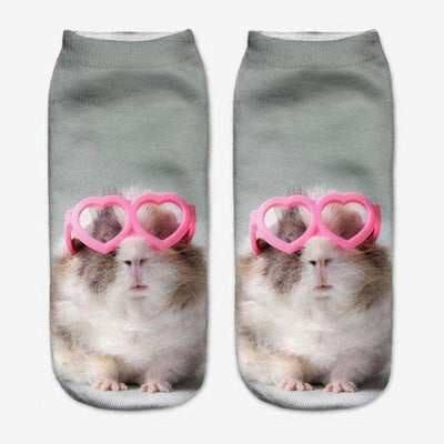 Calcetines Estampados con Patrón de Gatos Adorables - Image 5