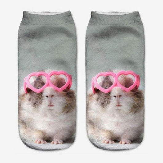 Calcetines Estampados con Patrón de Gatos Adorables - Image 5