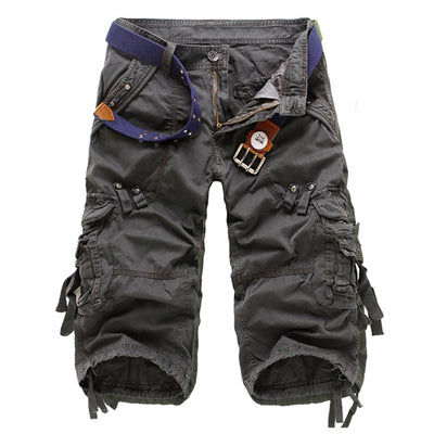 Pantalones Cargo Holgados con Múltiples Bolsillos para Hombre - Image 5