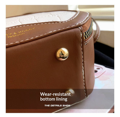 Bolsa Tote con Patrón de Piedra - Bolso de Hombro Elegante y Versátil - Image 20