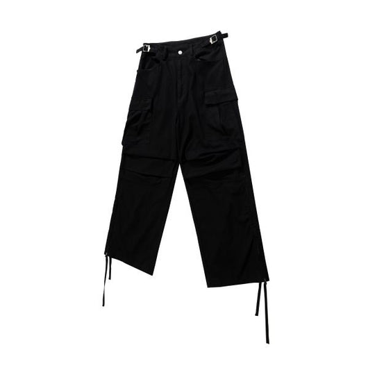 Pantalón Cargo Ancho con Pliegues y Cierre Lateral - Image 17