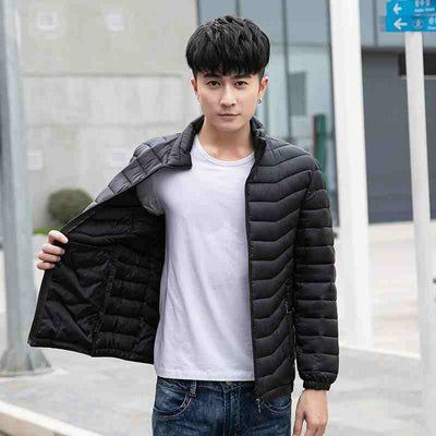 Chaqueta Corta Acolchada Ultraligera para Hombre - Image 6
