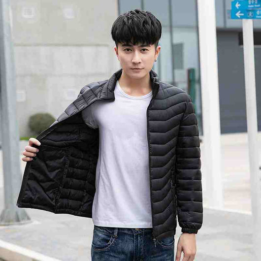 Chaqueta Corta Acolchada Ultraligera para Hombre - Image 6