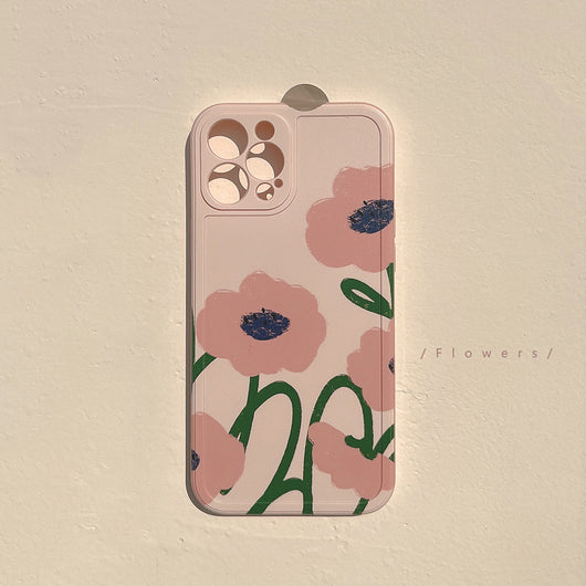Funda para Celular con Flores Pintadas a Mano - Image 2