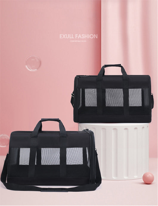Transportín Portátil Plegable para Perros y Gatos - Bolsa de Viaje Respirable - Image 22