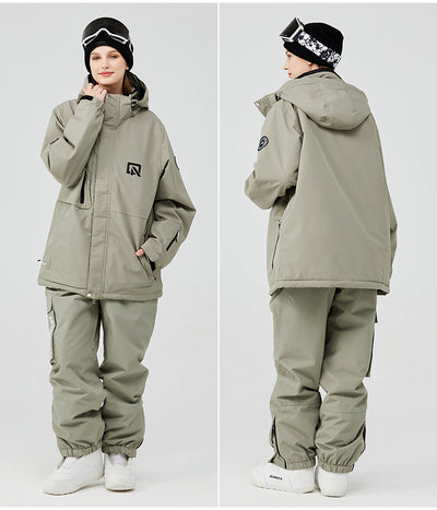Traje de Esquí Doble Tabla para Hombre y Mujer - Abrigo Térmico Invernal - Image 27