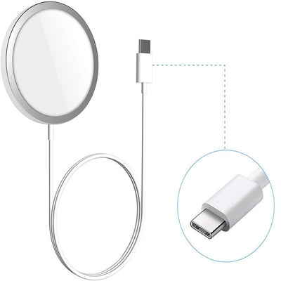 Cargador Inalámbrico Magnético 15W de Metal - Image 2