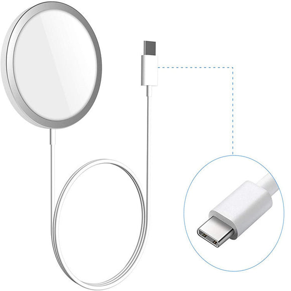 Cargador Inalámbrico Magnético 15W de Metal
