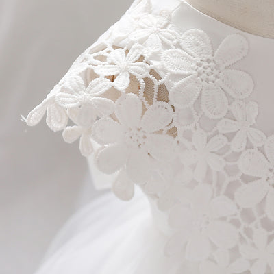 Vestido de Princesa en Encaje y Malla para Niña - Image 10