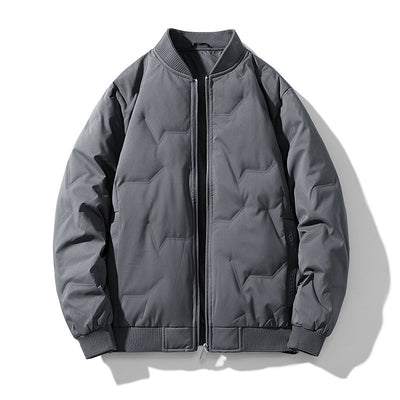 Chamarra Acolchada de Invierno para Hombre Estilo Coreano - Image 8