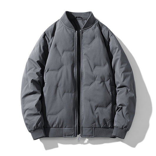 Chamarra Acolchada de Invierno para Hombre Estilo Coreano - Image 8