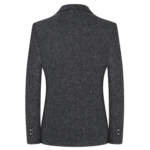 Blazer Casual de Lana Coreano - Diseño Moderno y Versátil