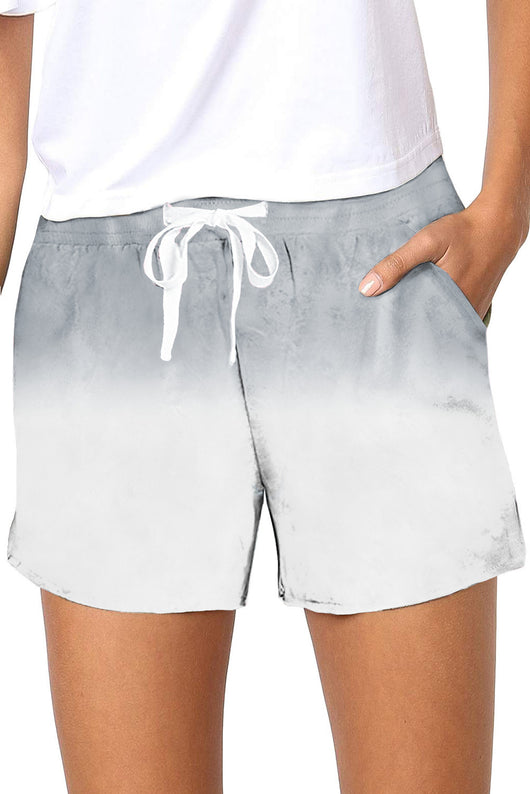 Shorts de Playa Tie Dye Degradado Slim Fit - Casual Verano - Image 15
