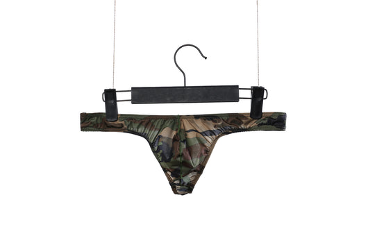 Calzoncillos Tácticos Camuflaje Cintura Baja con Bolsa de Almacenamiento para Hombre - Image 8